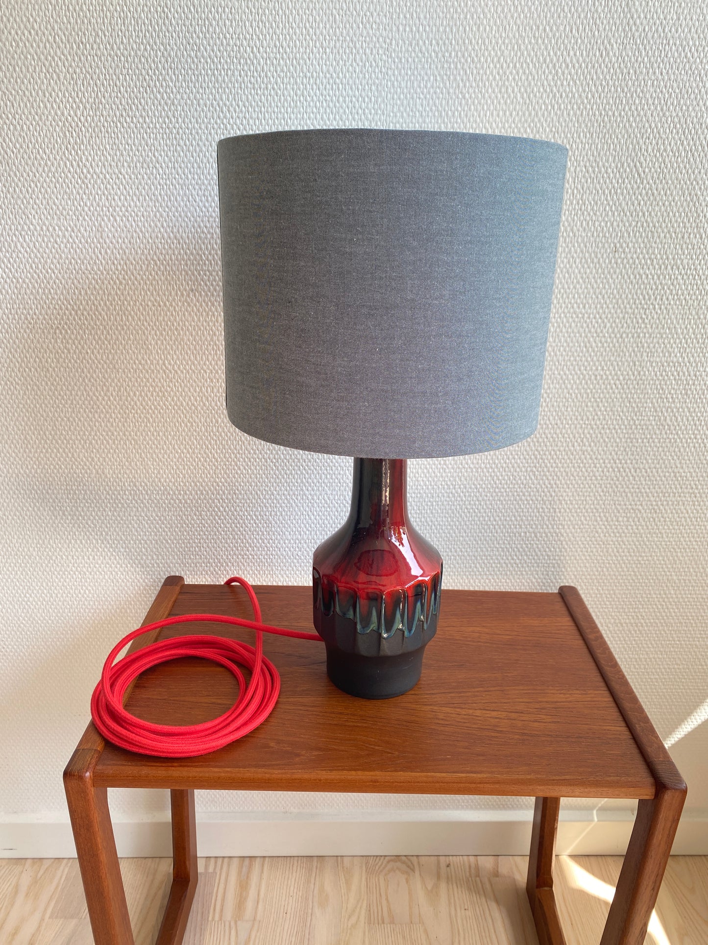 Ernst Nielsen Table Lamp for Ernst Faxe Keramik