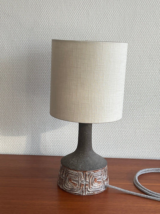 Steingut-Tischlampe von Jette Helleroe für Axella Keramik, 1960er Jahre
