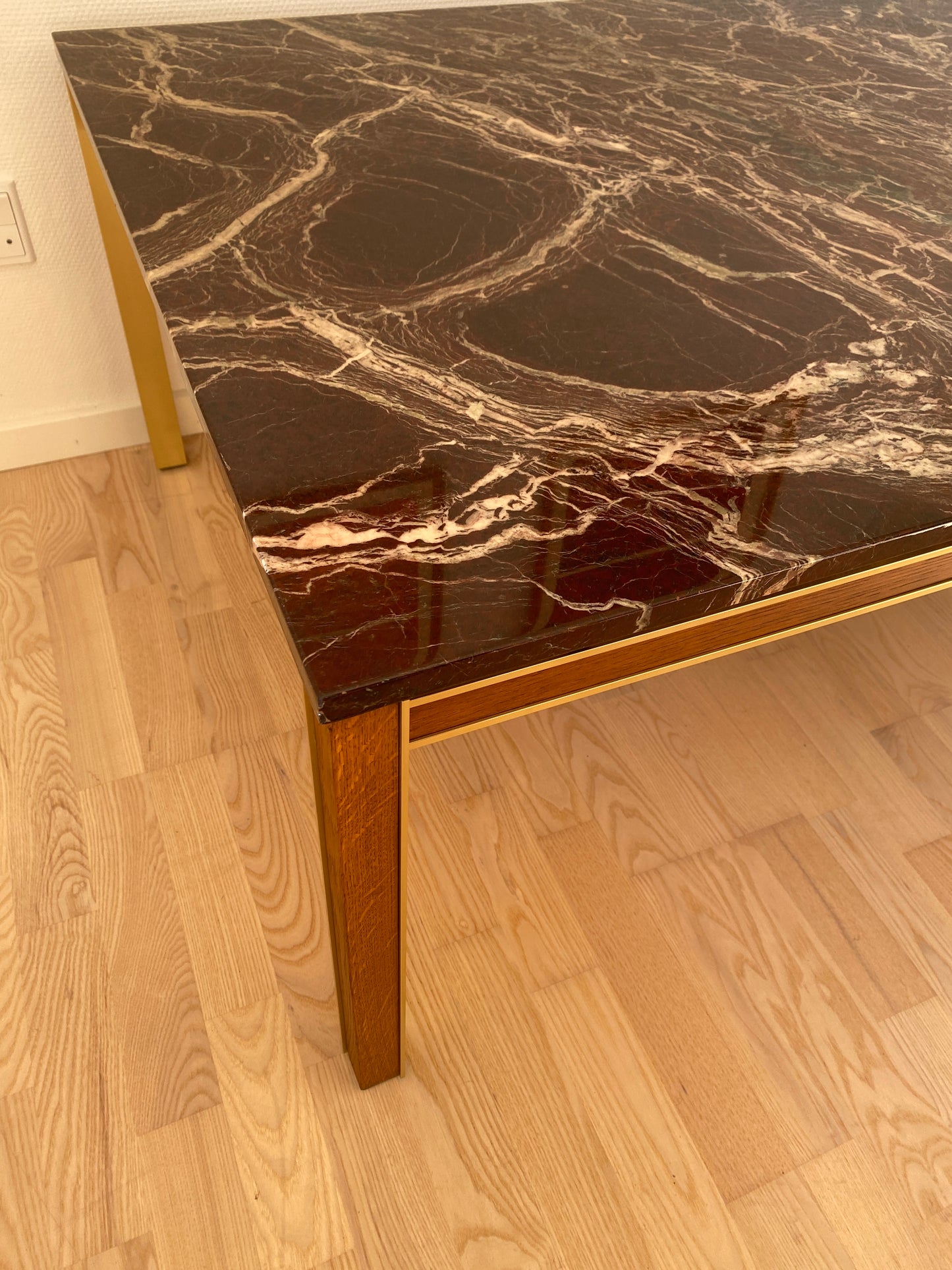 Sofatisch mit Marmorplatte von Bendixen Design