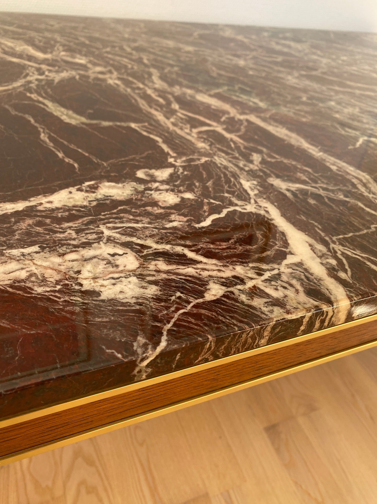 Sofatisch mit Marmorplatte von Bendixen Design