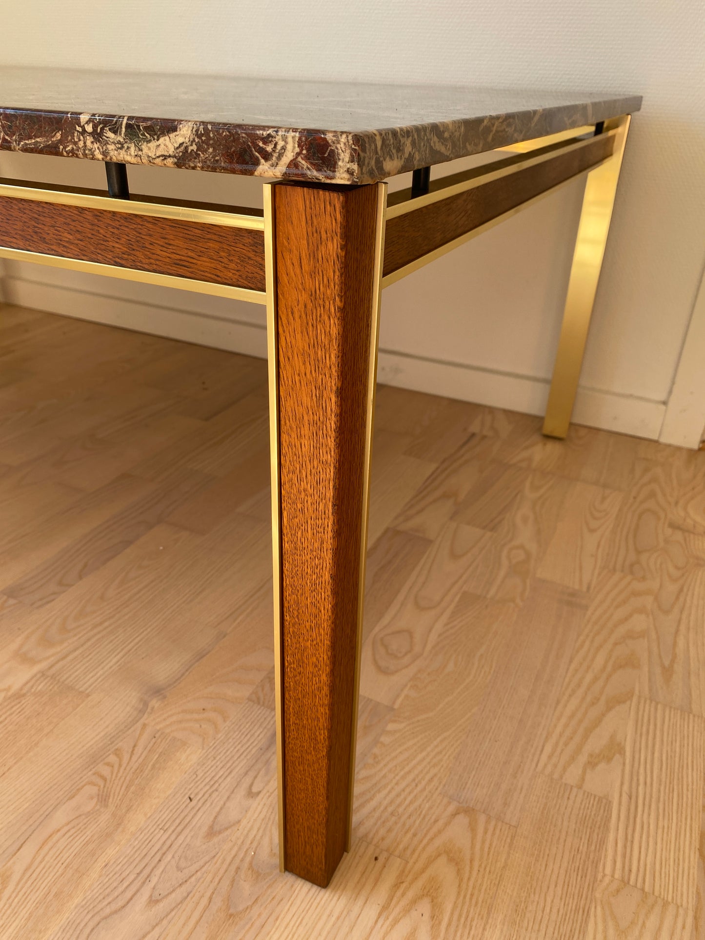 Sofatisch mit Marmorplatte von Bendixen Design