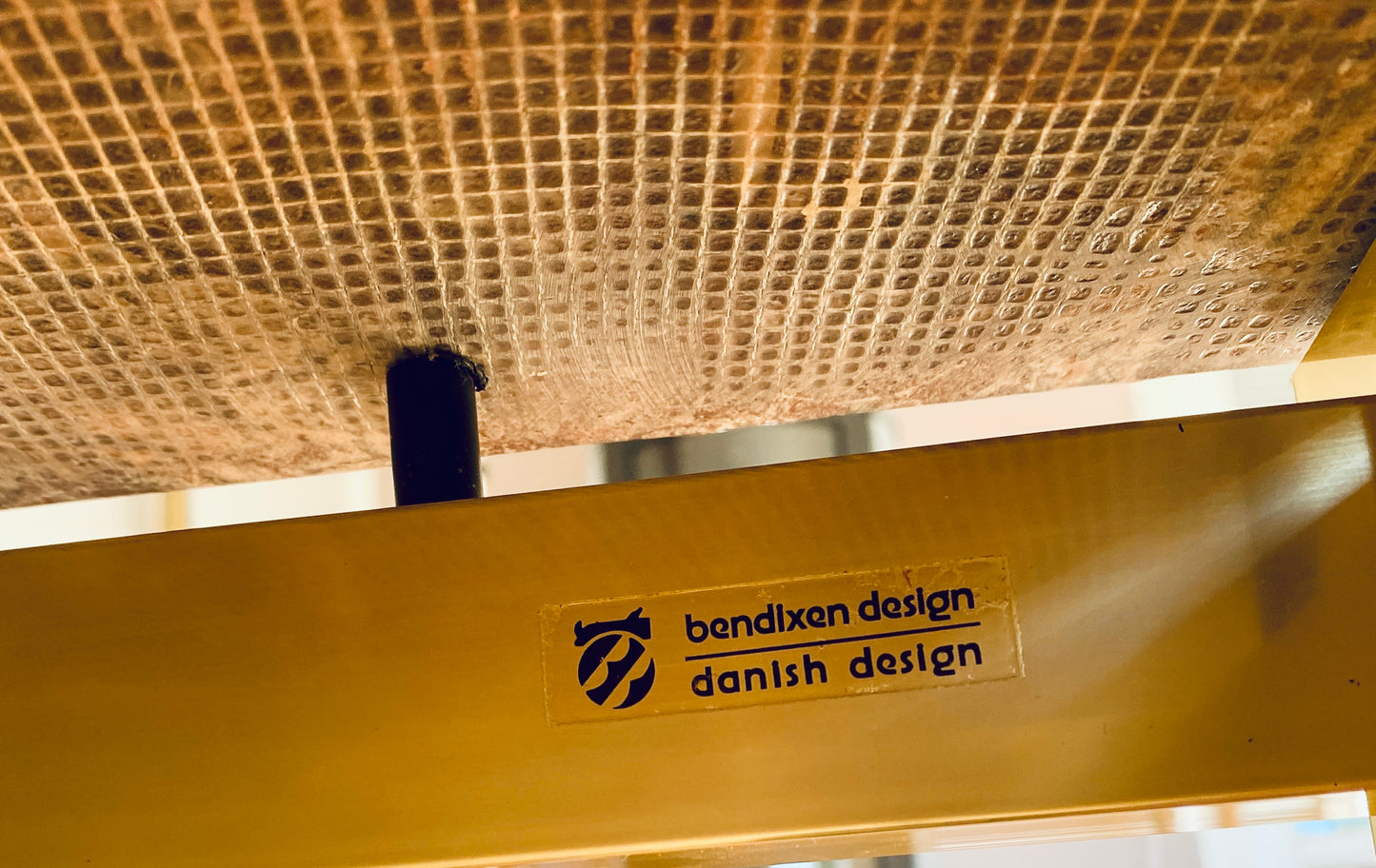 Sofatisch mit Marmorplatte von Bendixen Design