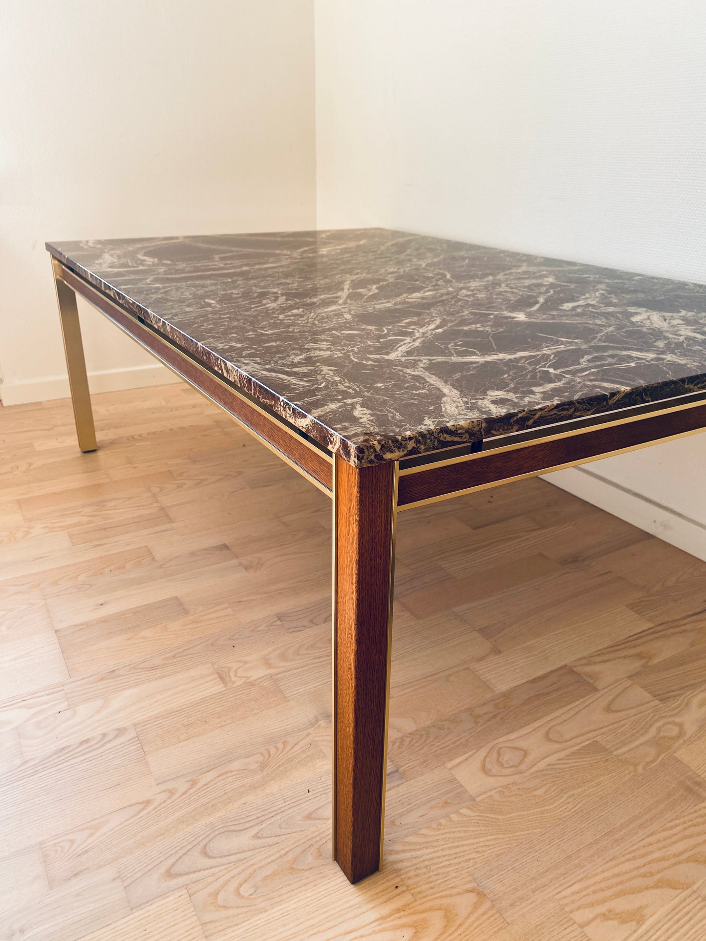 Sofatisch mit Marmorplatte von Bendixen Design