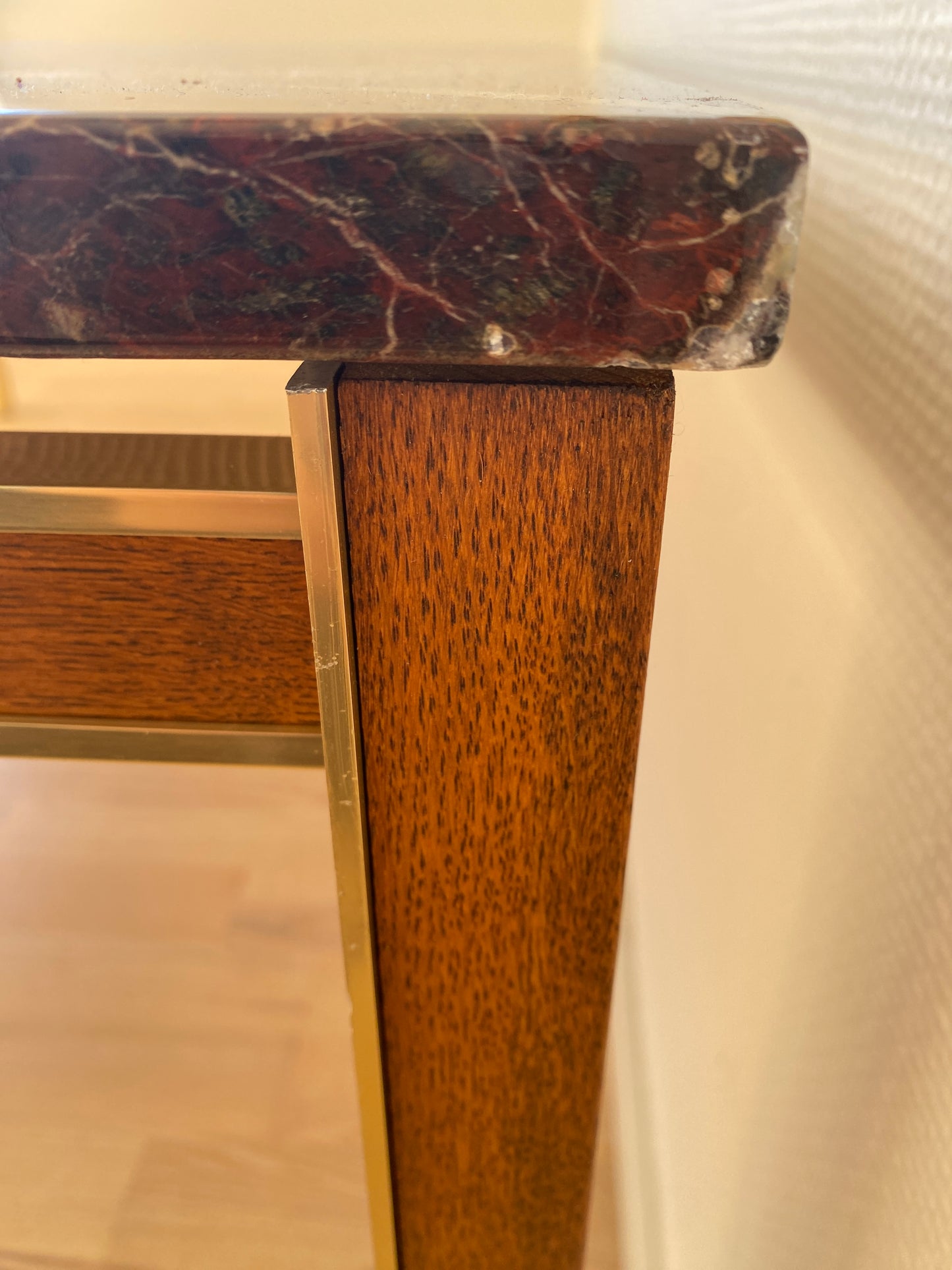 Sofatisch mit Marmorplatte von Bendixen Design