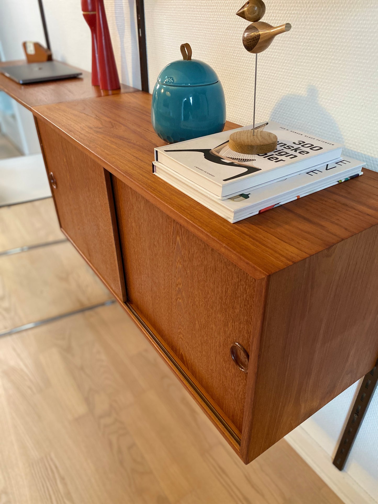 Modulares Wandsystem Teak - Kai Kristiansen