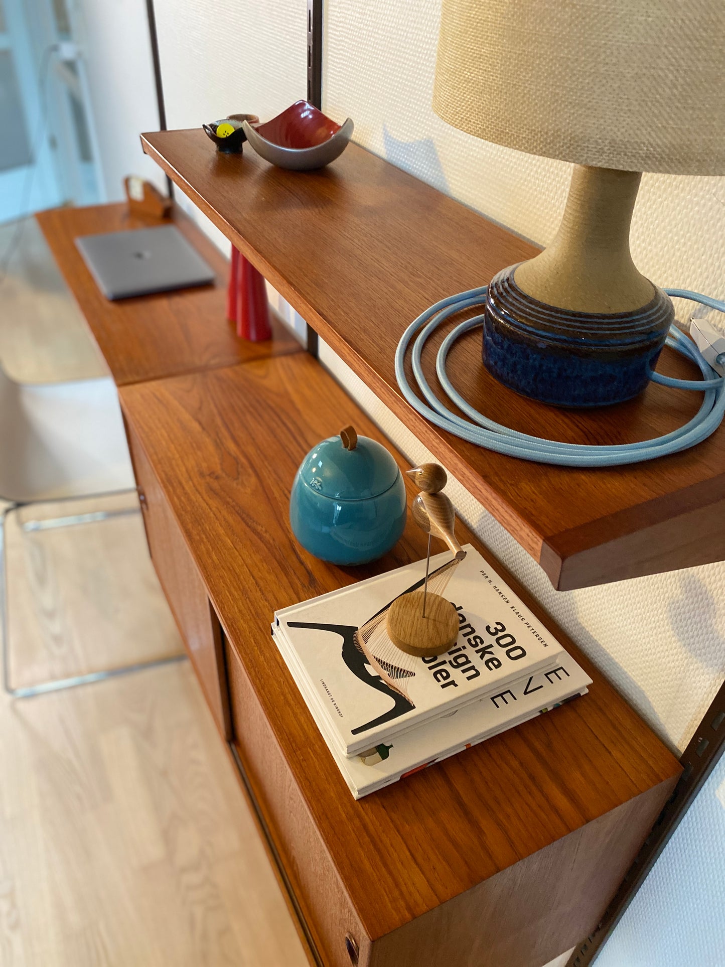 Modulares Wandsystem Teak - Kai Kristiansen