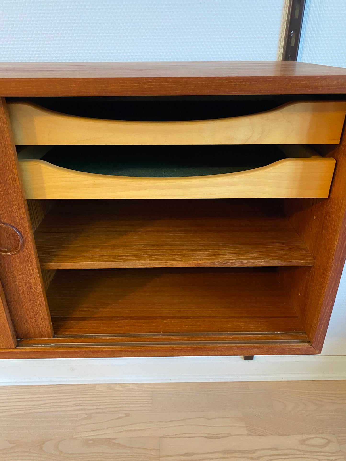 Modulares Wandsystem Teak - Kai Kristiansen