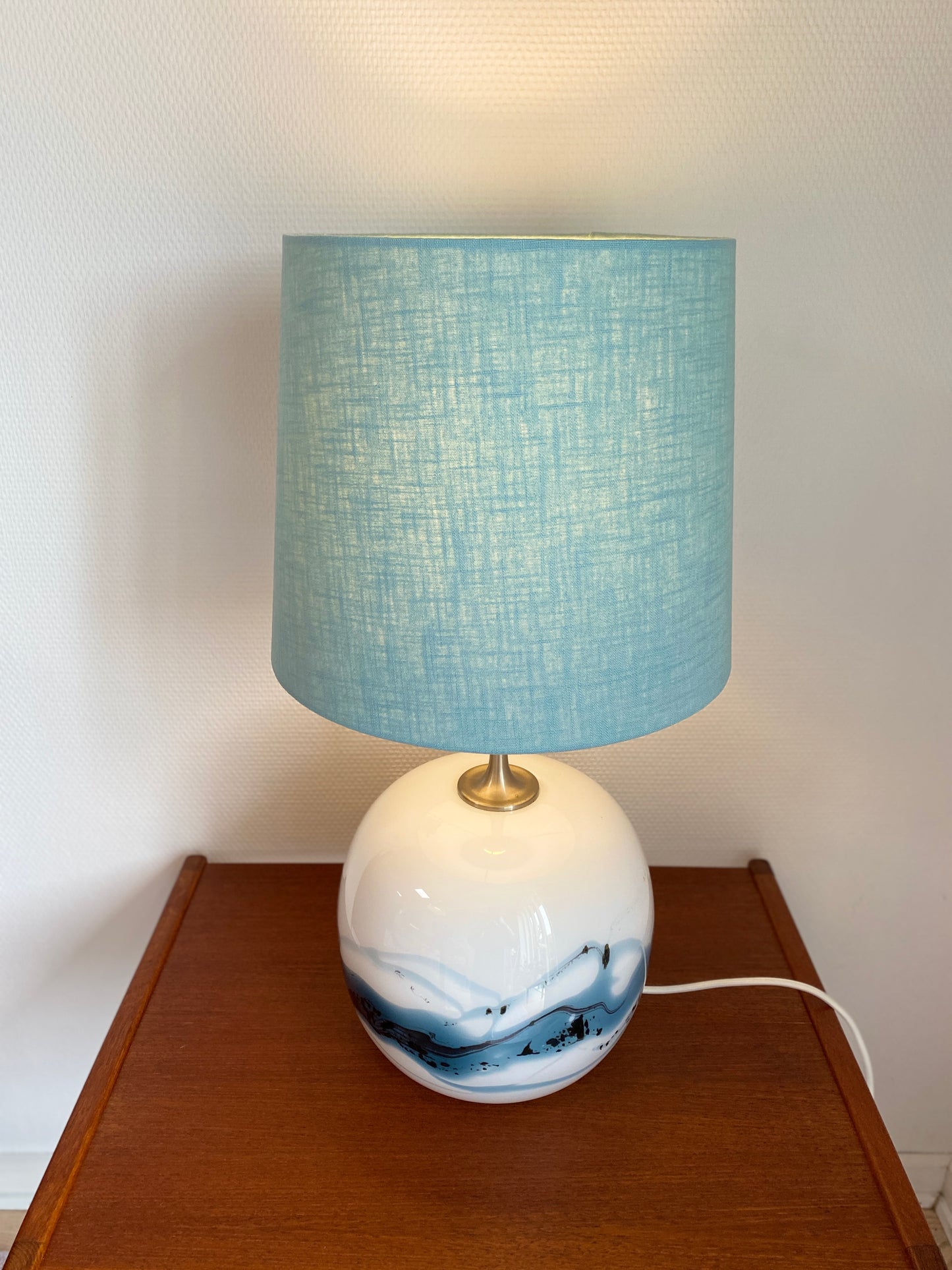Glass Sakura Table Lamp by Michael Bang for Holmegaard