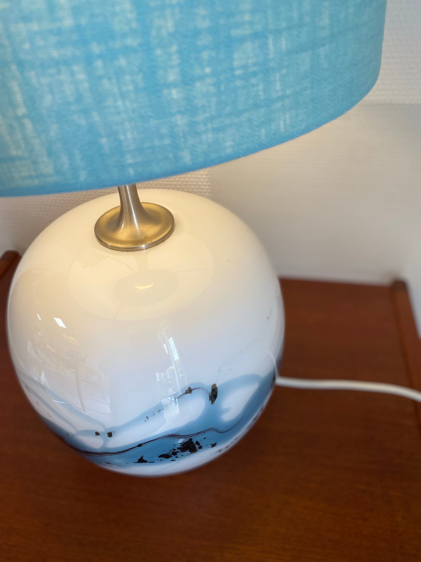 Glass Sakura Table Lamp by Michael Bang for Holmegaard