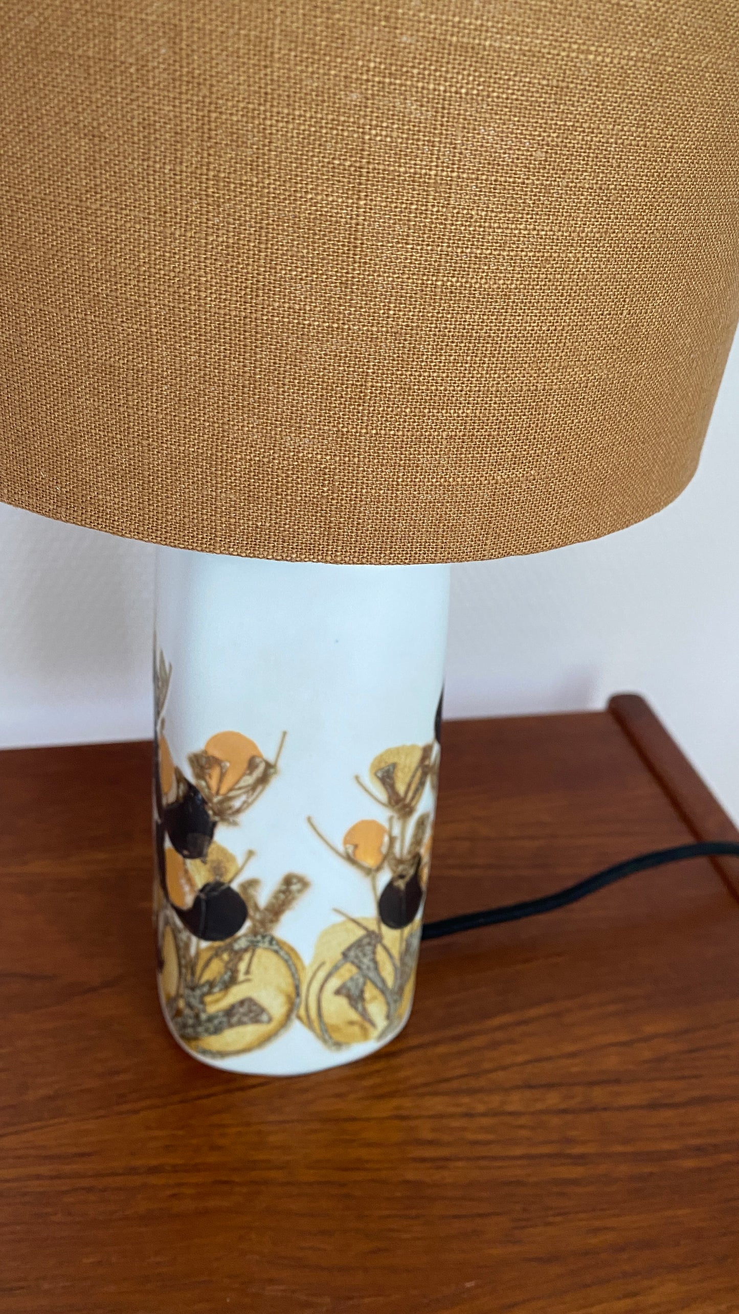 Mid-Century Royal Copenhagen Table Lamp by Ellen Malmer