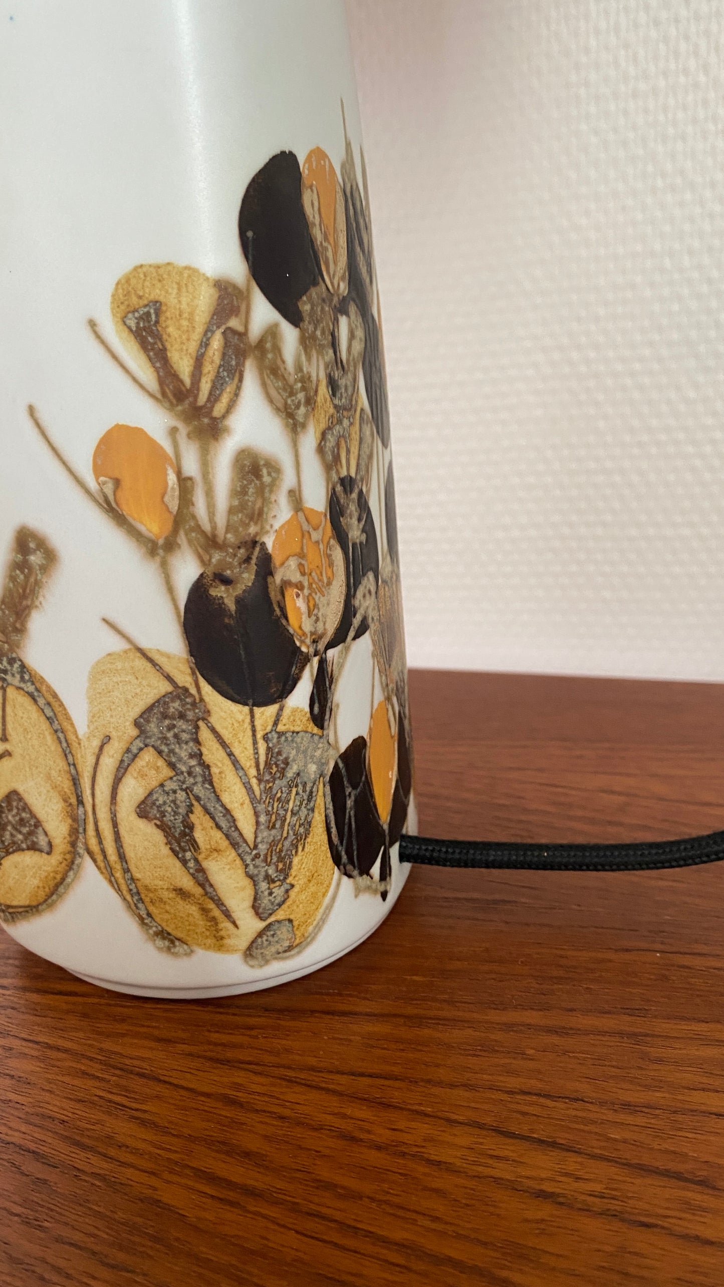 Mid-Century Royal Copenhagen Table Lamp by Ellen Malmer