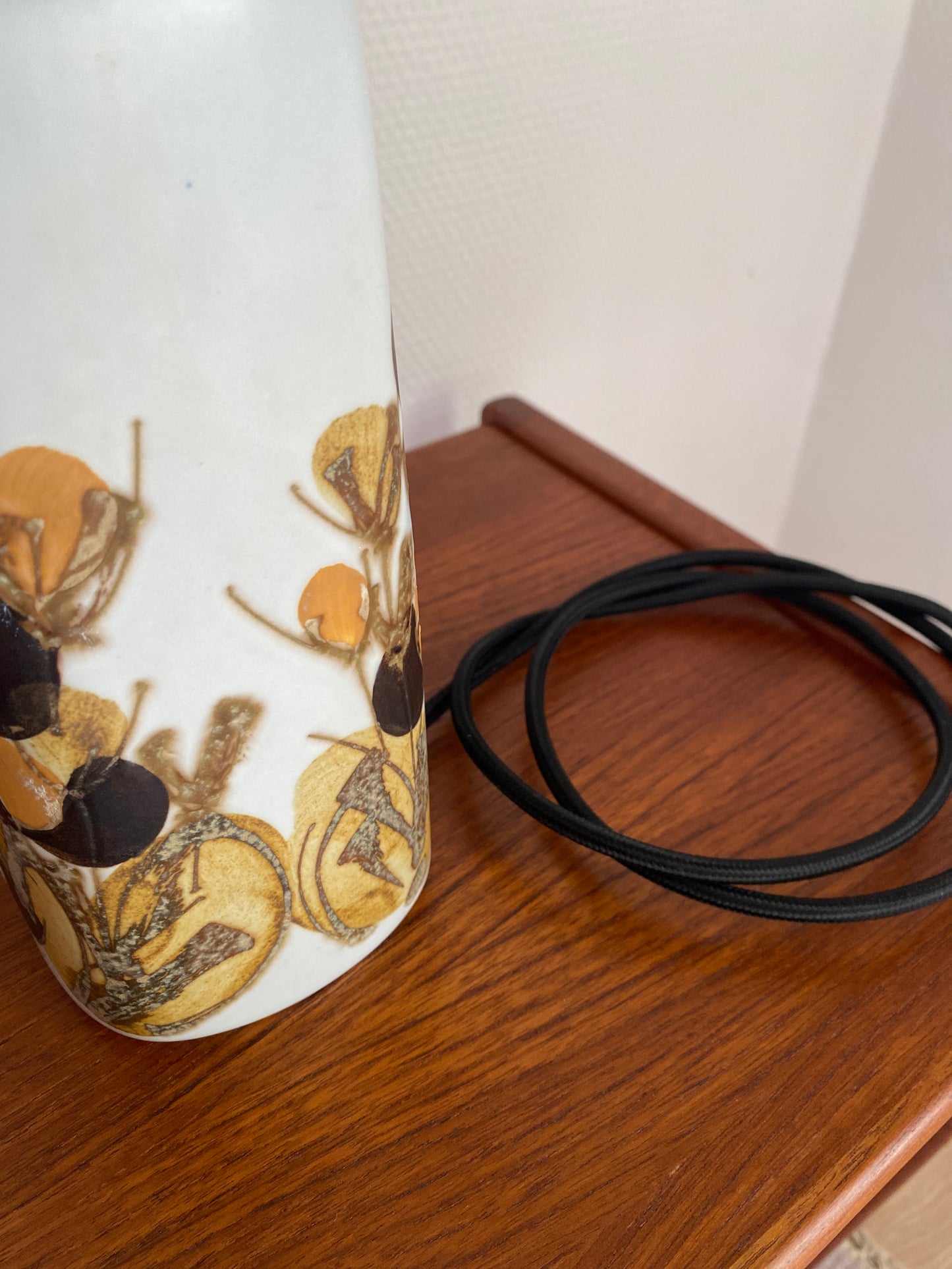 Mid-Century Royal Copenhagen Table Lamp by Ellen Malmer