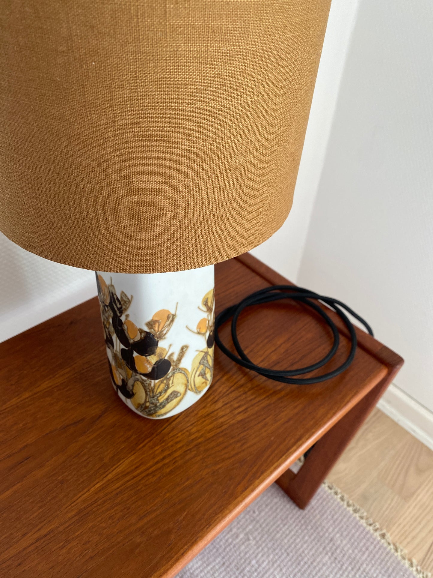 Mid-Century Royal Copenhagen Table Lamp by Ellen Malmer