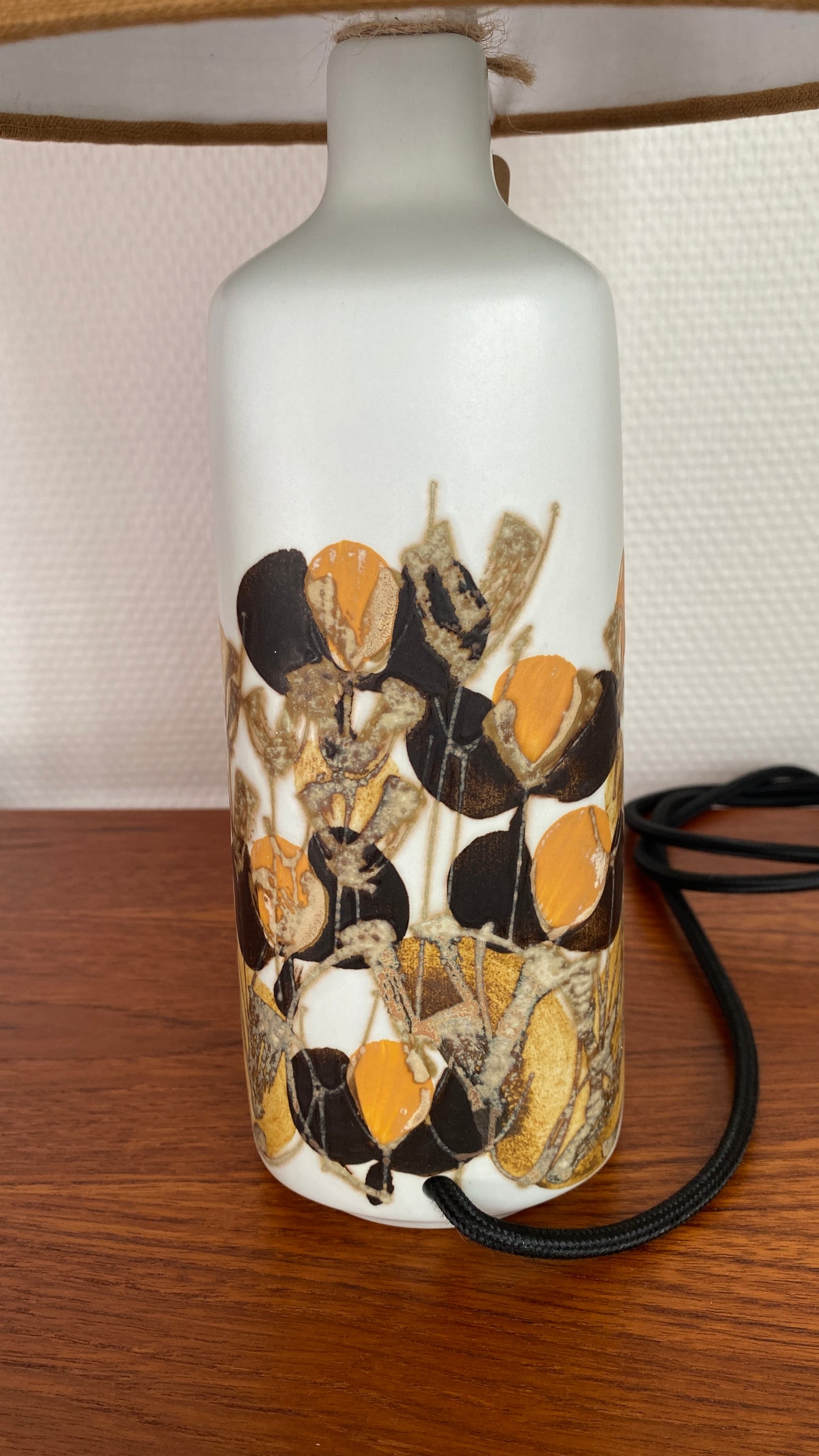 Mid-Century Royal Copenhagen Table Lamp by Ellen Malmer