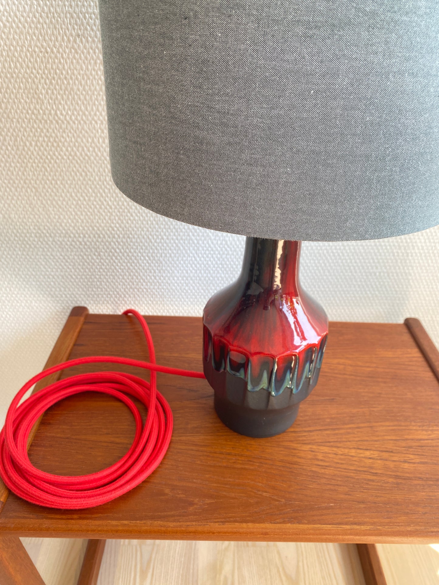 Ernst Nielsen Table Lamp for Ernst Faxe Keramik