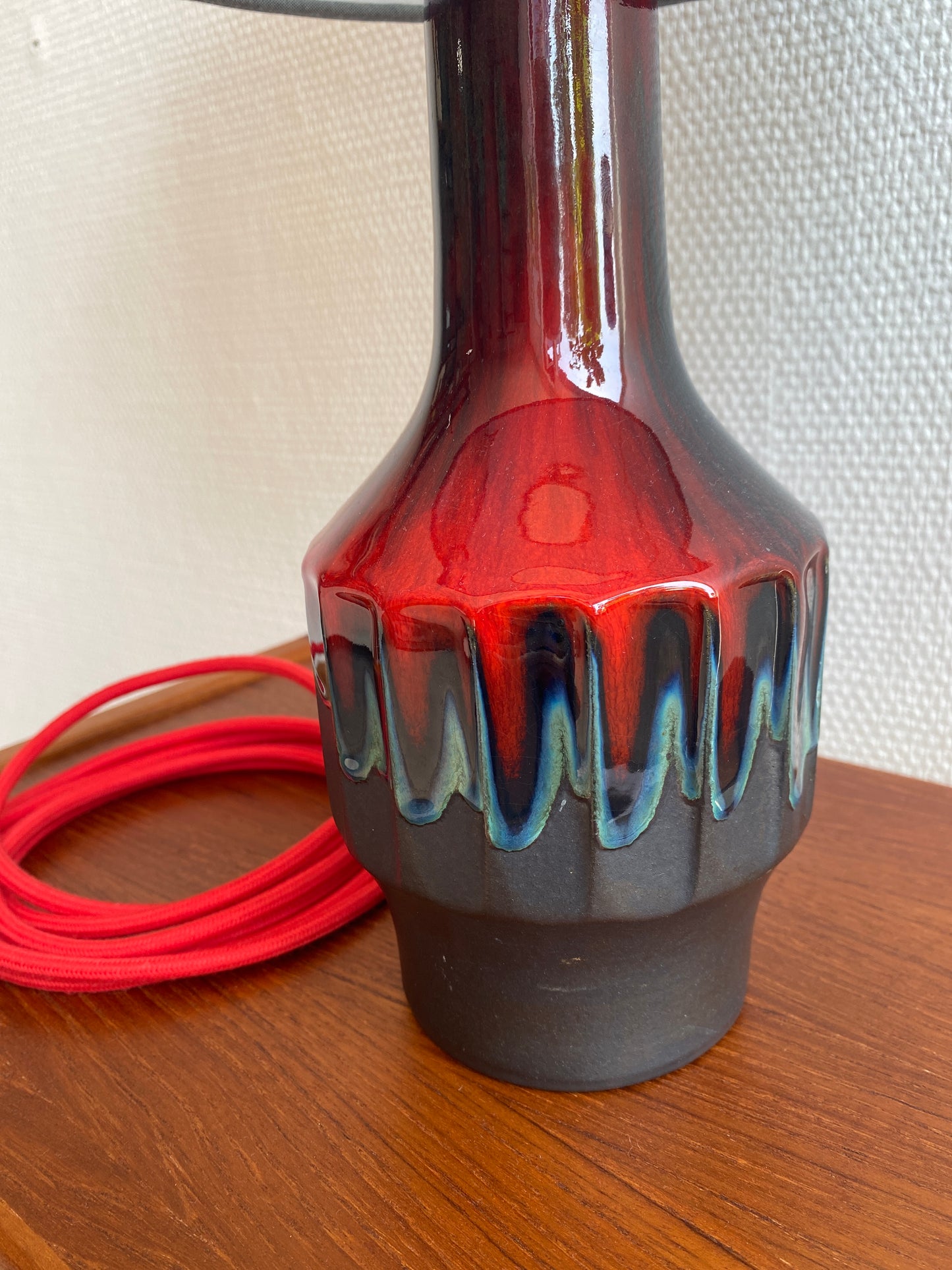 Ernst Nielsen Table Lamp for Ernst Faxe Keramik