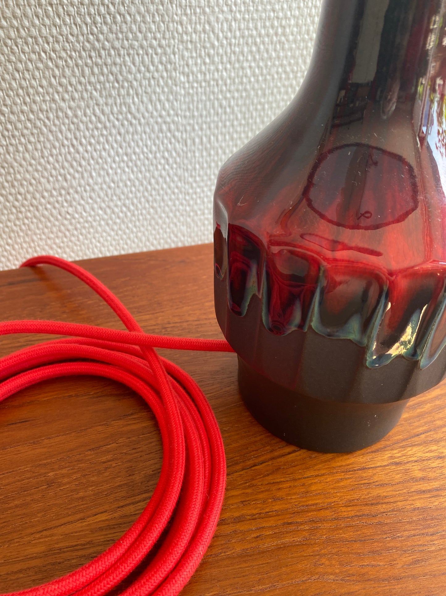 Ernst Nielsen Table Lamp for Ernst Faxe Keramik