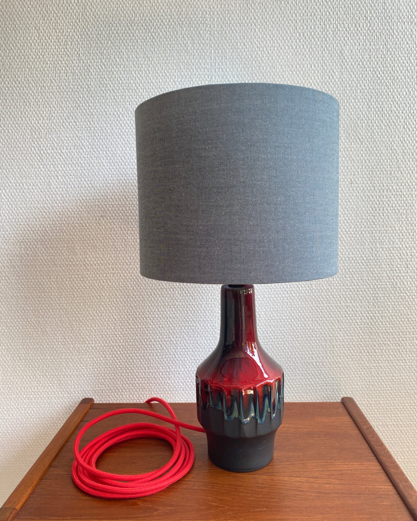 Ernst Nielsen Table Lamp for Ernst Faxe Keramik