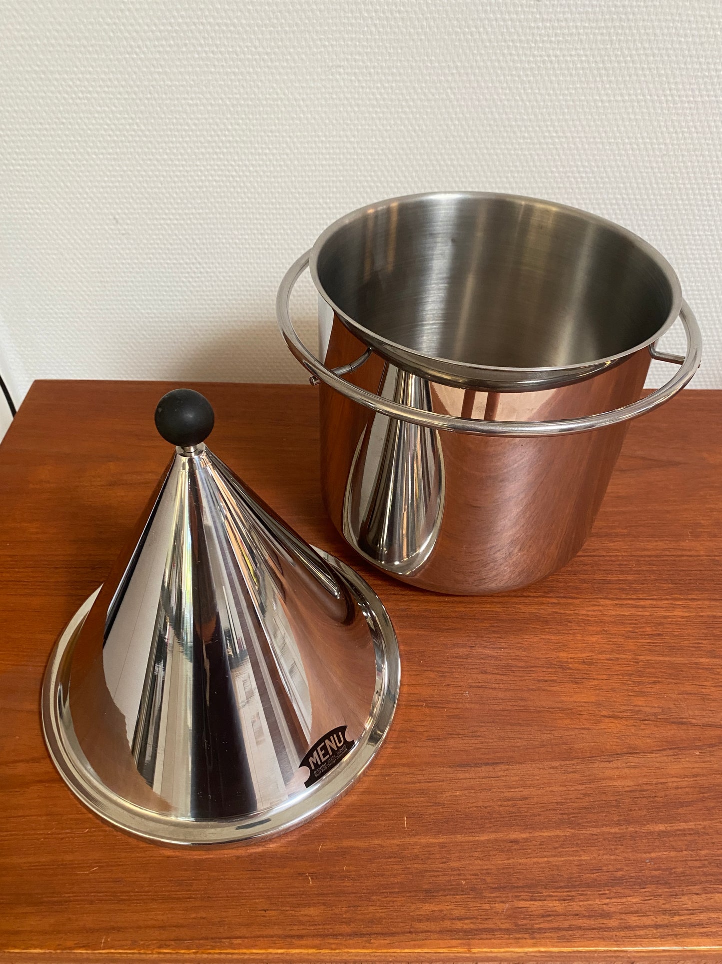 Bent Falk Ice Buckets — MENU Danish Steel House, 1980s